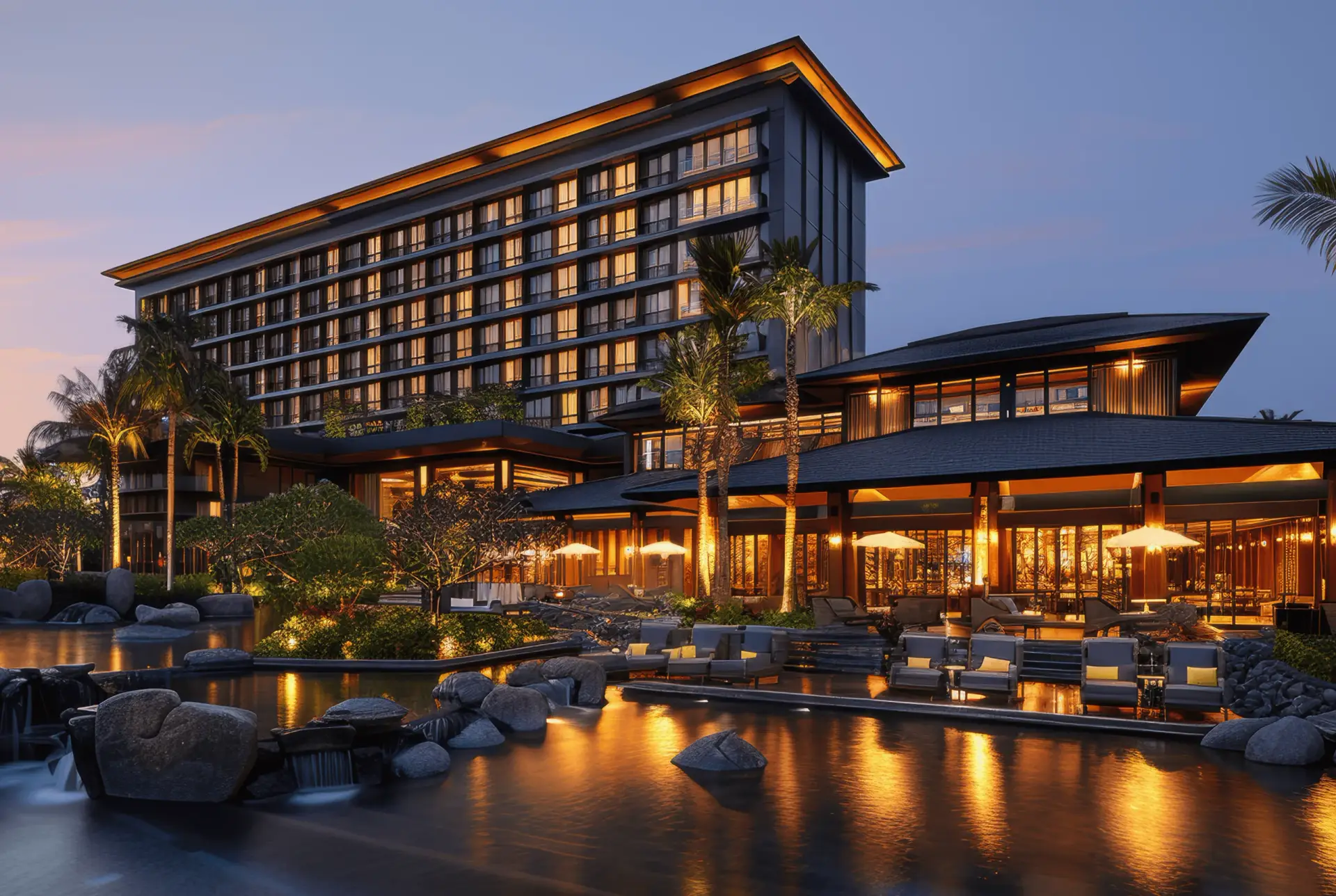 The Luxra hotel exterior