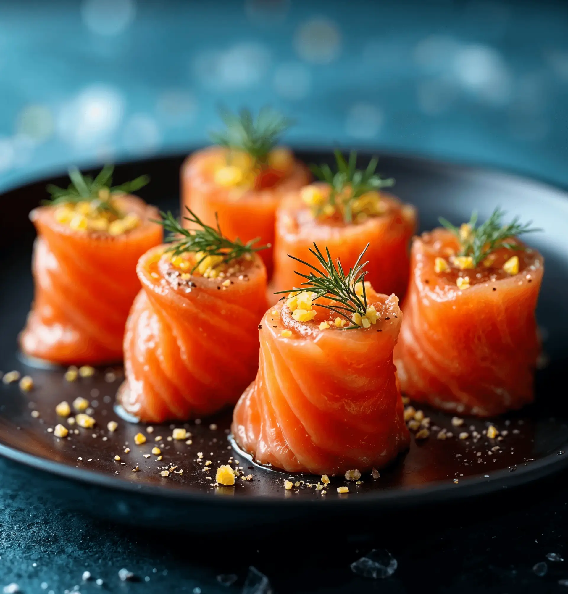 Smoked Salmon Roulade