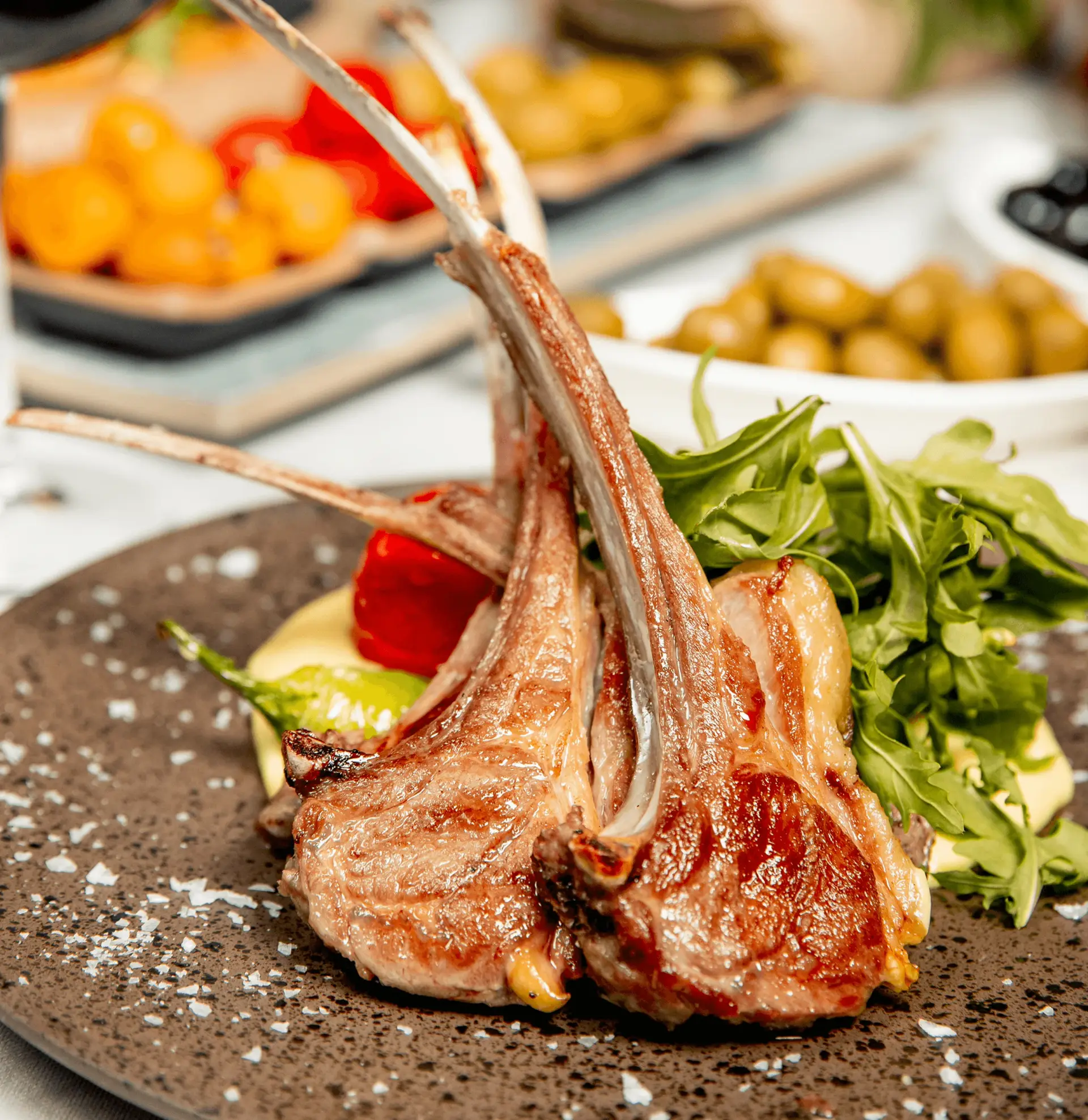Herb-Crusted Lamb Rack